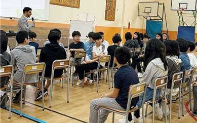 140 مستفيد عن محاضرة للثقافة الإسلامية في المدرسة اليابانية بدبي 