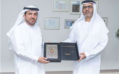 Director General of the department visits the donor Hamad Ali Saif Ahmed Lootah