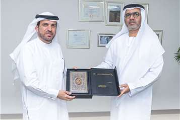 Director General of the department visits the donor Hamad Ali Saif Ahmed Lootah